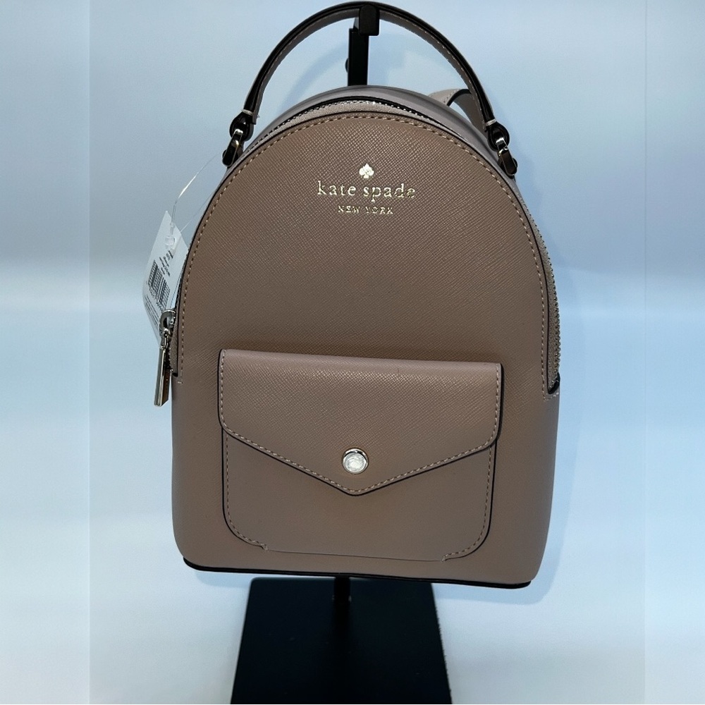 Kate Spade NWT Mini Backpack‎ In Warm Beige Color